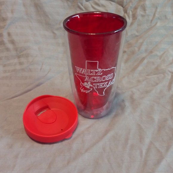 Collectible Souvenir Plastic Tumbler embossed with "Waltz Across Texas" Logo - Picture 3 of 8